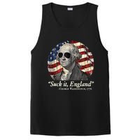 Suck It England Funny 4th Of July George Washington 1776 PosiCharge Competitor Tank