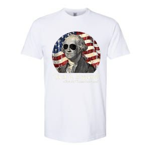 Suck It England Funny 4th Of July George Washington 1776 Softstyle CVC T-Shirt