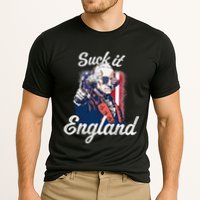 Suck It England Funny George Washington USA Flag 4th of July Cooling Performance Crew T-Shirt