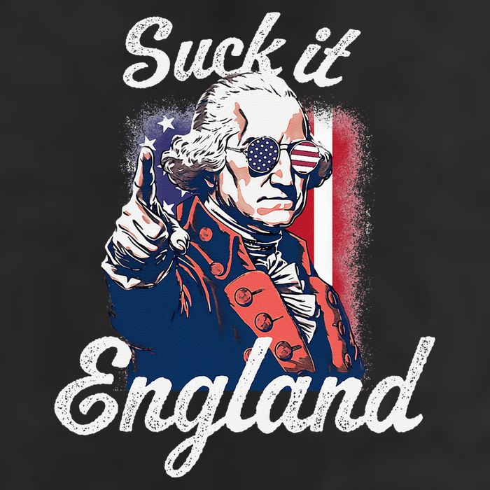 Suck It England Funny George Washington USA Flag 4th of July 15oz Campfire Ceramic Mug