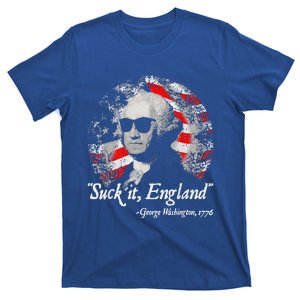 Suck It England Funny 4th of July George Washington 1776 T-Shirt