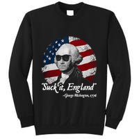 Suck It England Funny 4th Of July George Washington 1776 Sweatshirt