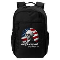Suck It England Funny 4th Of July George Washington 1776 Backpack