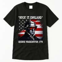 Suck It England 4th of July Funny George Washington 1776 Tall T-Shirt