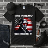 Suck It England 4th of July Funny George Washington 1776 Tall T-Shirt