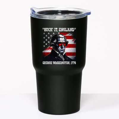 Suck It England 4th of July Funny George Washington 1776 Tumbler