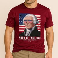 Suck It England Funny 4th Of July George Washington 1776 Cooling Performance Crew T-Shirt