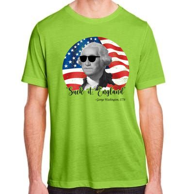 Suck It England George Washing 1776 Funny Adult ChromaSoft Performance T-Shirt