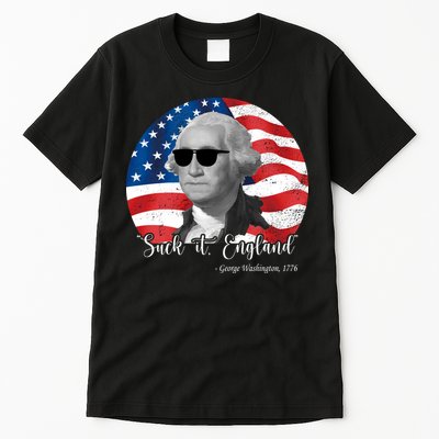Suck It England George Washing 1776 Funny Tall T-Shirt