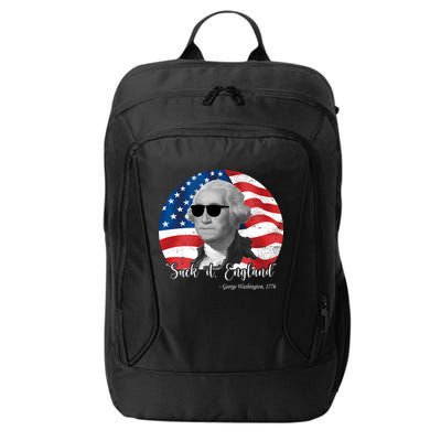 Suck It England George Washing 1776 Funny City Backpack