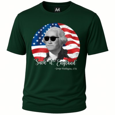 Suck It England George Washing 1776 Funny Performance Shirt