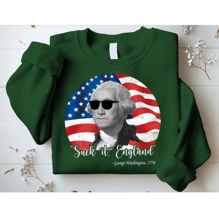 Suck It England George Washing 1776 Funny Sweatshirt