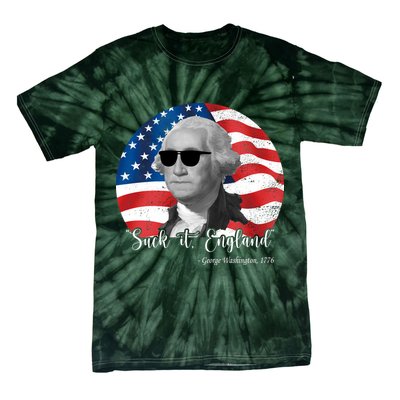 Suck It England George Washing 1776 Funny Tie-Dye T-Shirt