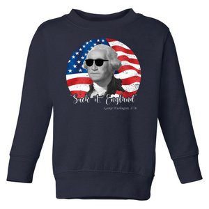 Suck It England George Washing 1776 Funny Toddler Sweatshirt