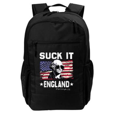 Suck It England Funny 4th Of July George Washington 1776 Backpack