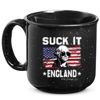 Suck It England Funny 4th Of July George Washington 1776 15oz Campfire Ceramic Mug