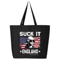Suck It England Funny 4th Of July George Washington 1776 25L Jumbo Tote