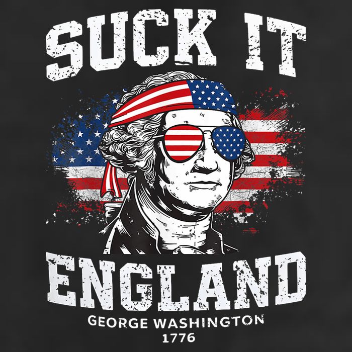 Suck It England Funny 4th Of July George Washington 1776 Cool Comfort Performance Bucket Hat