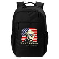 Suck It England Funny 4th of July Funny George Washington Backpack