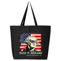 Suck It England Funny 4th of July Funny George Washington 25L Jumbo Tote