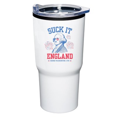 Suck It England Red White & Blue George Washington 4th July Tumbler