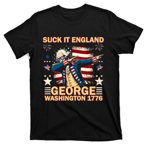 Suck It England Usa Flag 4th Of July Patriotic 2024 T-Shirt