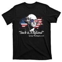 Suck It England Funny 4th Of July George Washington T-Shirt