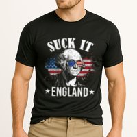 Suck It England Funny 4th Of July George Washington Cooling Performance Crew T-Shirt