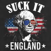Suck It England Funny 4th Of July George Washington 15oz Campfire Ceramic Mug