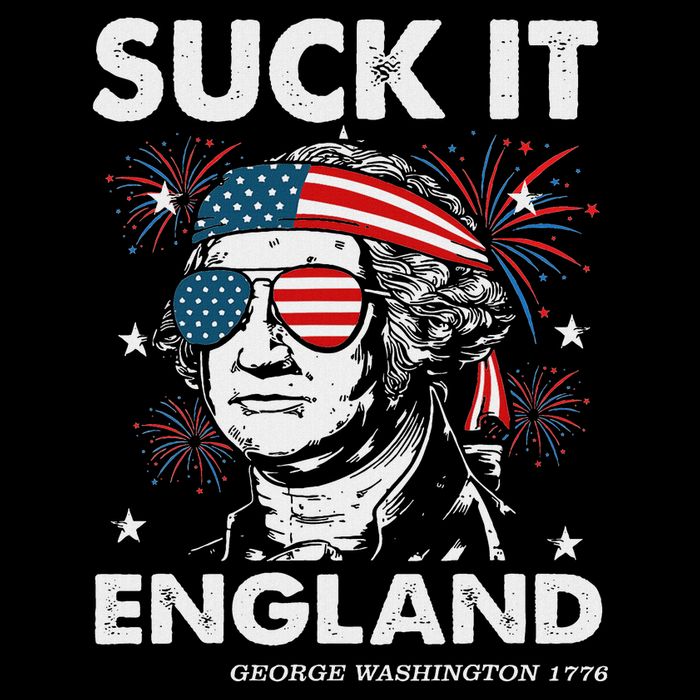 Suck It England Funny 4th July George Washington Cooling Performance Crew T-Shirt