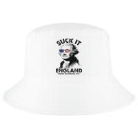 Suck It England Funny 4th Of July George Washington 1776 Cool Comfort Performance Bucket Hat