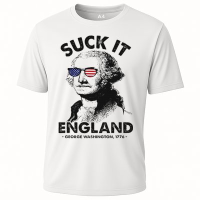 Suck It England Funny 4th Of July George Washington 1776 Performance Shirt