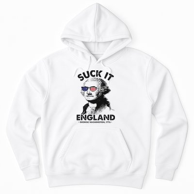 Suck It England Funny 4th Of July George Washington 1776 Hoodie