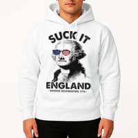 Suck It England Funny 4th Of July George Washington 1776 Hoodie