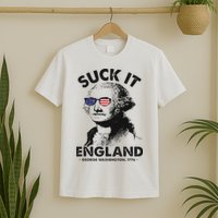 Suck It England Funny 4th Of July George Washington 1776 T-Shirt