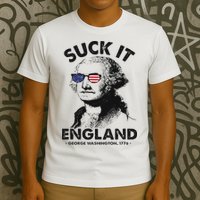 Suck It England Funny 4th Of July George Washington 1776 T-Shirt