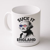 Suck It England Funny 4th Of July George Washington 1776 Mug