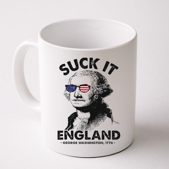 Suck It England Funny 4th Of July George Washington 1776 Mug