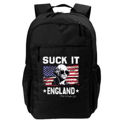 Suck It England Funny 4th Of July George Washington 1776 Backpack