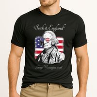 Suck It England Funny George Washington USA Flag 4th of July Cooling Performance Crew T-Shirt
