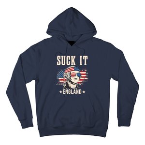 Suck It England Funny 4th Of July George Washington Hoodie