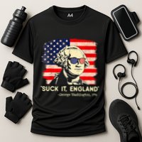 Suck It England Funny 4th Of July George Washington 1776 Performance Shirt