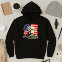Suck It England Funny 4th Of July George Washington 1776 Hoodie