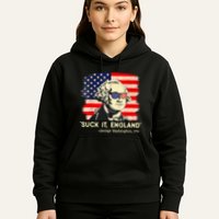 Suck It England Funny 4th Of July George Washington 1776 Hoodie