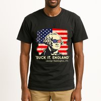 Suck It England Funny 4th Of July George Washington 1776 Tall T-Shirt