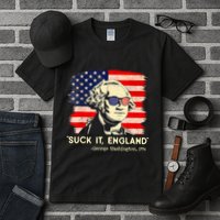 Suck It England Funny 4th Of July George Washington 1776 Tall T-Shirt
