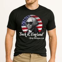 SUCK IT ENGLAND Funny 4th Of July George Washington 1776 Cooling Performance Crew T-Shirt