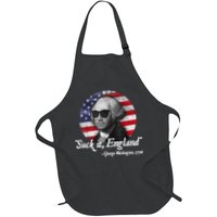 SUCK IT ENGLAND Funny 4th Of July George Washington 1776 Apron