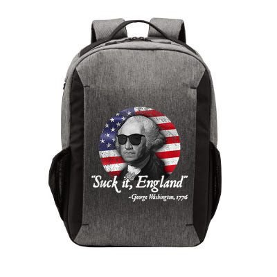 SUCK IT ENGLAND Funny 4th Of July George Washington 1776 Vector Backpack