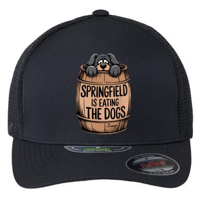 Springfield Is Eating The Dogs Flexfit Unipanel Trucker Cap